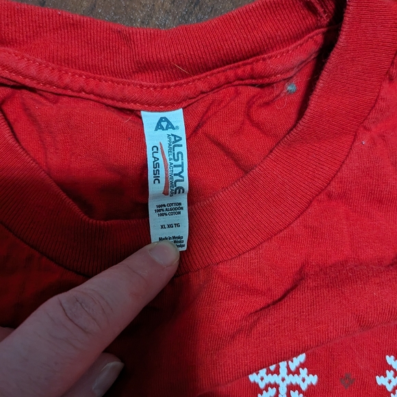 PC Insiders Holiday Crew Long Sleeve Shirt XL - Picture 4 of 8